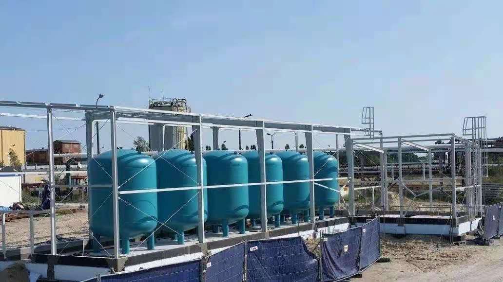 Stainless Steel 304 316 Material Active Carbon Quartz Sand Filter For Water Treatment