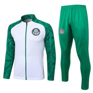 China Green White Football Training Tracksuit Training Kit Set wholesale