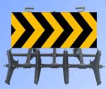 Iron Stainless Steel Anti Ram Folding Parking Barrier Y Shaped