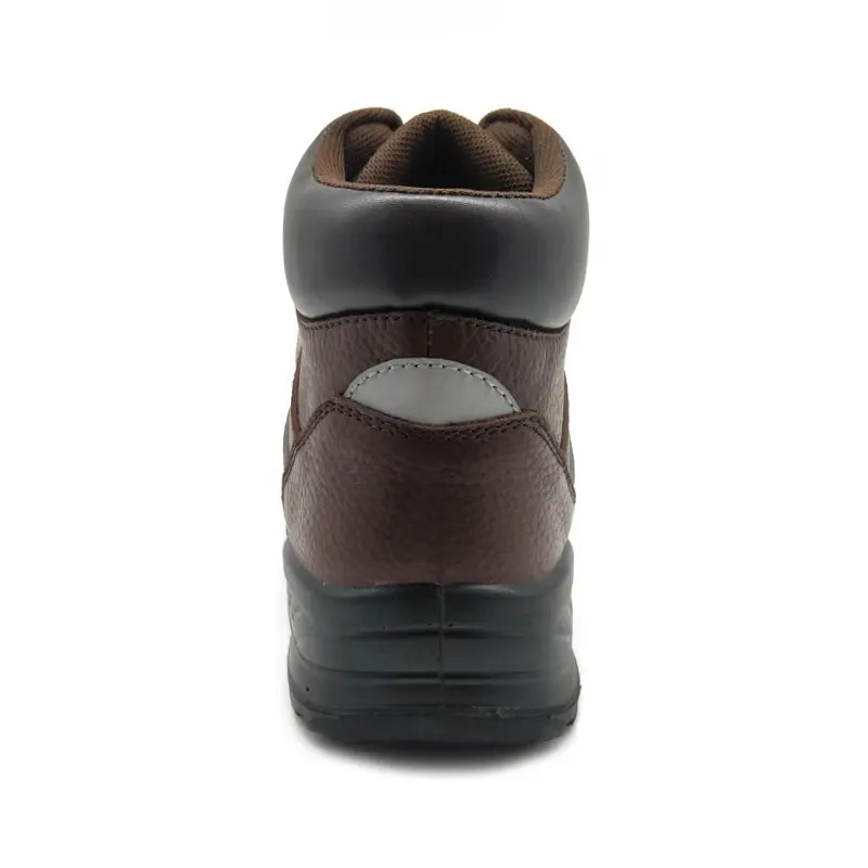 Steel Toe Mine Safety Boots Brown Woodland Industrial Safety Shoes Unisex