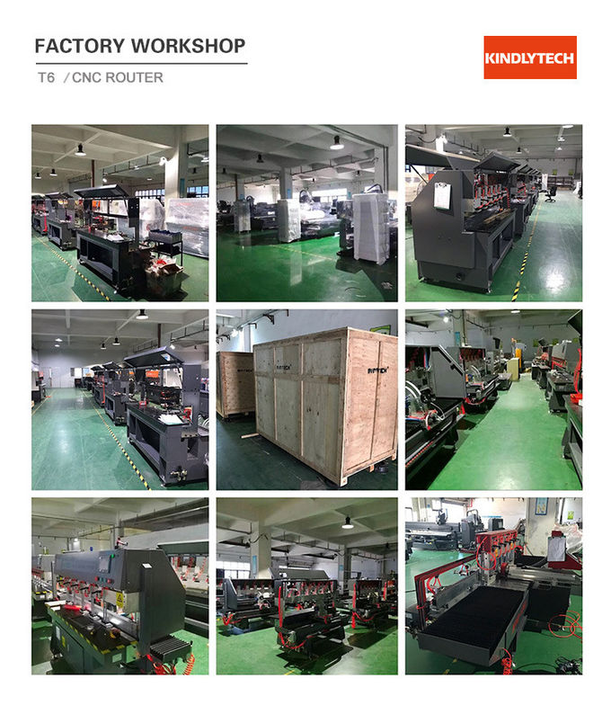 50Hz Wood Carving Engraving Machine , 9000W Wood Cutting CNC Router