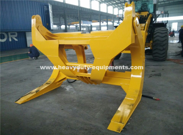 3m3 Rock Bucket 5 Tons Wheel Shovel Loader LG956L with Wood Grapple Shangchai SC11CB200G2B1 Engine