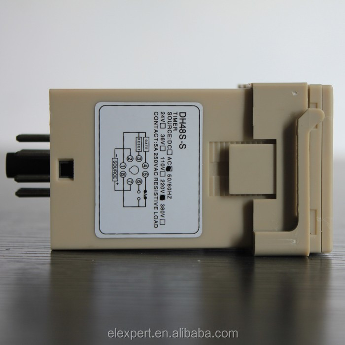 DH48S-S 8 Pins digital lcd cycle twin timer delay relay