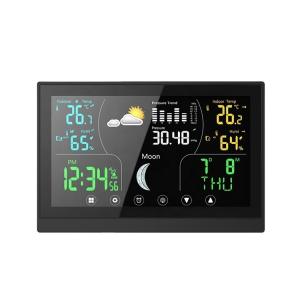 China 3 Channels Automatic Rain Gauge Station Compact Air Pressure Barometer Weather Station wholesale
