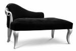 Italian Style Luxury Chaise Lounge Solid Wood Hand Carved Chaise 1865*820*840mm