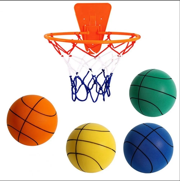 Skip Ball Indoor Silent Bouncing Mute Ball 24cm for Kids Age Range 5-7 Years
