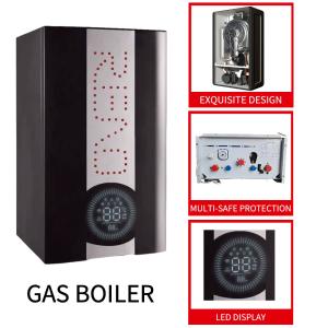 China 32kw 42Kw Wall Mounted Condensing Boiler Black Printed wholesale