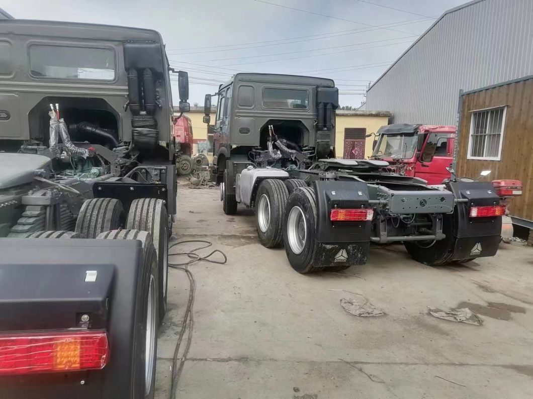 6X4 380HP 400HP 430HP Sinotruk HOWO Container Cargo Trailer Tractor Head Truck for Transportation