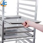 RK Bakeware China- Aluminum Commercial Baking Tray Trolley / 32 Trays Stainless