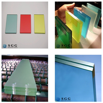 colorful pvb laminating glass