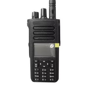 China DP4801E Strong Signal Professional Digital Black Outdoor Long Range Walkie Talkie wholesale