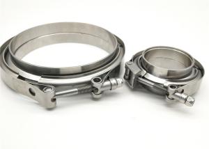 China Assembly Male / Female 304 Stainless 19mm 2.5 V Band Clamp wholesale