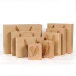 Antiwear Moistureproof Kraft Paper Gift Bags With Handles Multipurpose