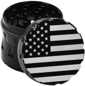 China Pollen Catcher Aluminum 2.5 Inch 4 Piece Herb Grinder wholesale