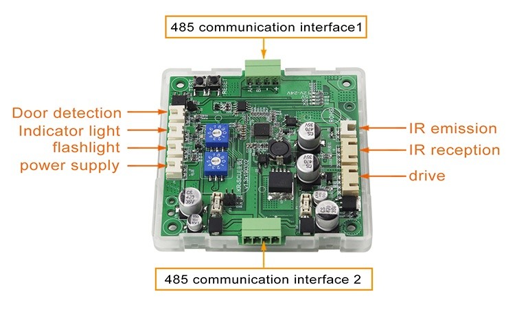 0.8kg 21.8x10.6cm Remote Control Pcb Electronic Locking System