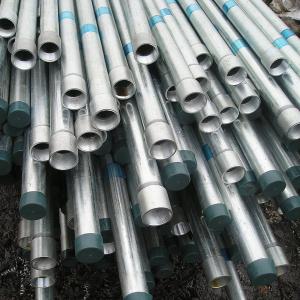 China galvanized steel pipe BS1387-1985 with thread wholesale
