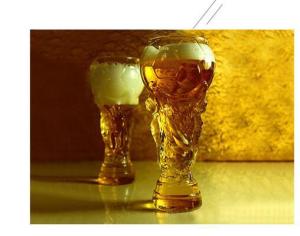 China world cup football glass cup beer cup FIFA World Cup 301-400ml wholesale