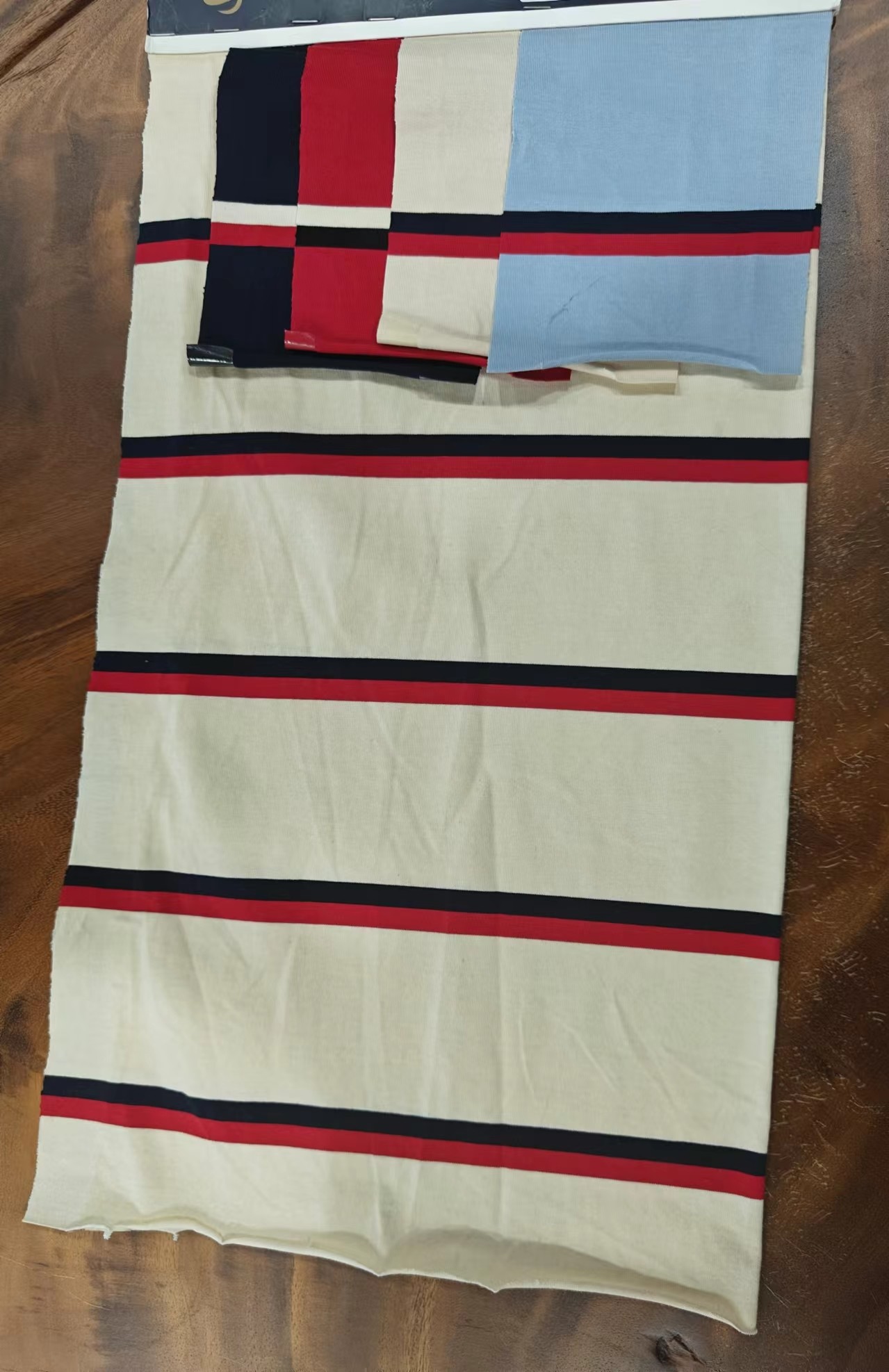 Breathable Comfortable And Smooth Soft Striped Knit Fabric For Polo Shirt