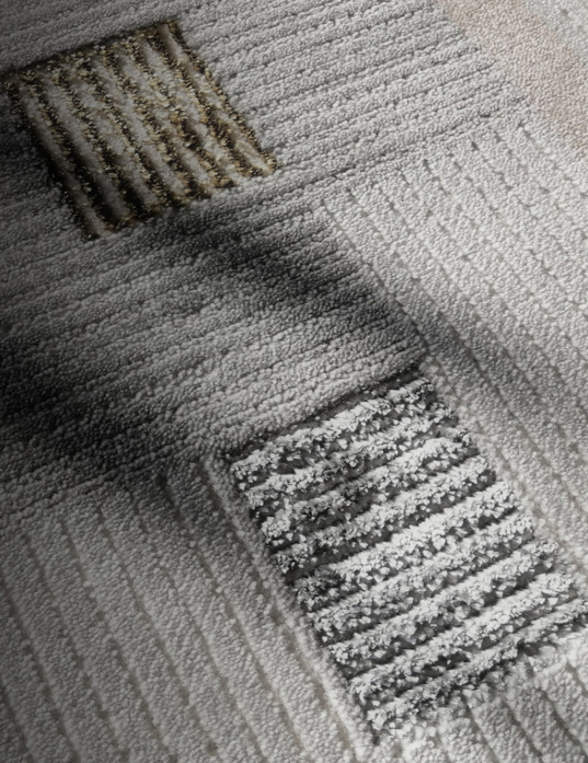9mm Polypropylene Polyester Area Rug Shrink Yarn Bright Silk For Room