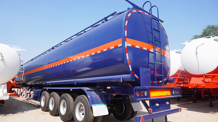 TITAN Hot Sale Tri Axles 40000/42000/45000 Liters Fuel Tanker Trailers Diesel Tanker Semi Truck Trailer for Sale
