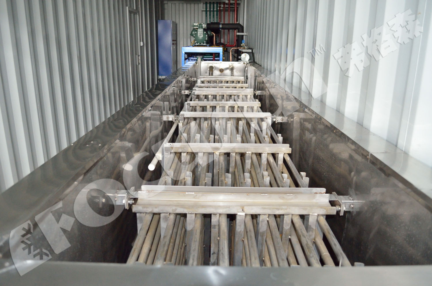 Condition PLC Controlled Water Chiller with Accurate Temperature Control and COP 3.5KW