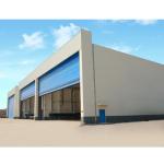 High Rise Steel Structure Prefab Airplane Hangar Metal Aircraft Hangars