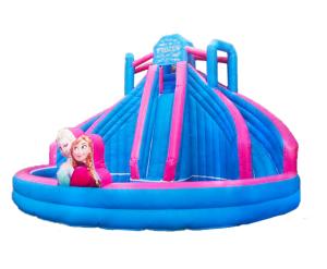 China Aldult Outdoor Rental Inflatable Large Water Slides With Bouncy wholesale