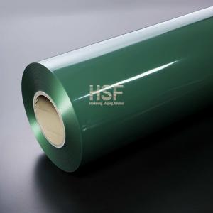 China 80uM Opaque Green PE Polyethylene Silicone Coated Release Film wholesale