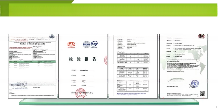 Outdoor Modern 10mm PC Sheet Heat Insulation Hollow Sheet Plastic Twin Wall