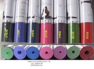 China Azo Free Low Cadmium Reach TPE yoga mat wholesale wholesale