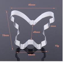 China Butterfly Cake Stainless steel cookie cutter Supplier wholesale