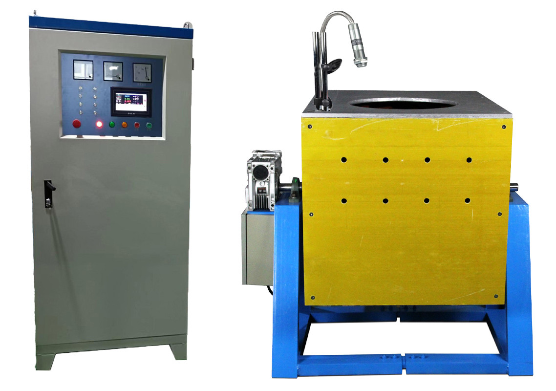 1650C 300KW Medium Frequency Induction Furnace For Melting Application