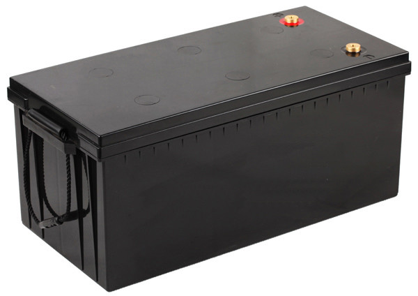 12V200AH Hybrid Gel Deep Cycle Battery 85% Round Trip Efficiency Storage Gel