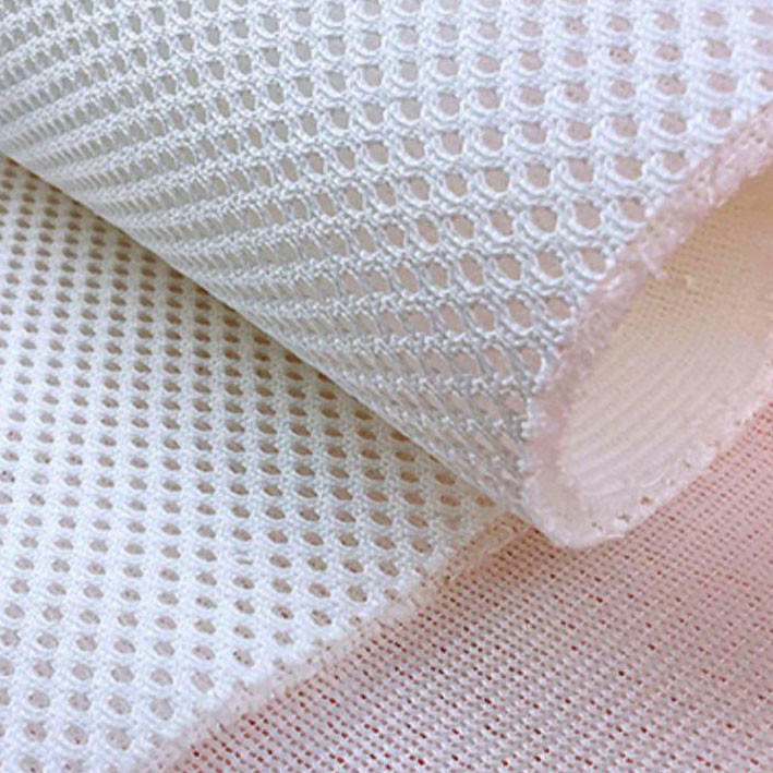 6 - 10mm Knitted 3D Space Mesh Breathable Mesh Fabric Airmesh Fabric For Bedding