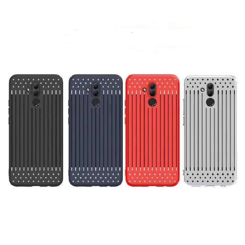 XK TPU Protective Case for Huawei Phones Y9 2018 P20 PLUS P20 LITE HONOR8X Y6PRIME Color Black White Red Navy TPU Cover