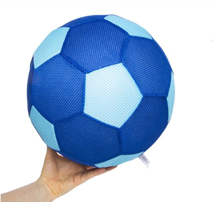 Cloth Toy Ball Neon Customized 8.5 Inch Inflatable Mesh Football