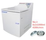 Precooling Floor Standing Refrigerated Centrifuge , 2400ml 8000r/min Blood Bag