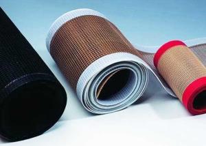 China Brown Mesh PTFE Fiberglass Sealing Belt wholesale