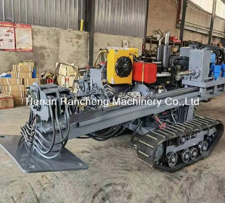 Small HDD Drilling Rig 62kw Thunder Power Remote Control Water Injection System
