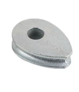 Self Coloured 2 Inch 52mm Steel Wire Rope Thimble