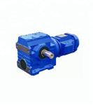 Single Reduction Helical Bevel Gear Box Gearmotor 1450rpm