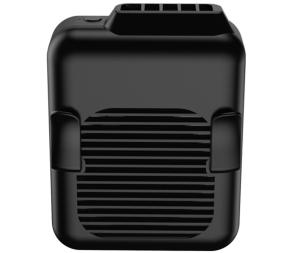 China 4000 MAh Mini Waist Clip Rechargeable Battery Powered Fan wholesale
