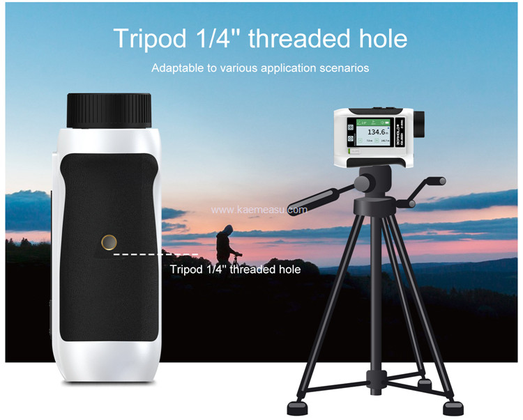 kaemeasu Multifunctional Laser Rangefinder Data Broadcast Golf Range Finder Telescope J800