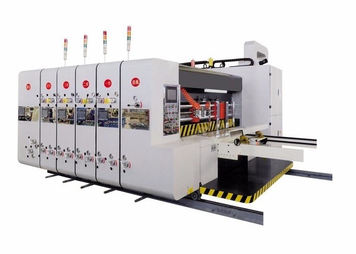 2colors Cardboard Paper 415V Corrugated Box Printing Machine Flexo Carton Slotting