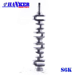 China Mitsubishi S6K Fuso Crankshaft Casting Engine Parts 34320-00010 wholesale