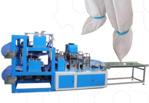 China PP Disposable Surgical Gown Making Machine SMS , Non Woven Boot Cover Making Machine wholesale