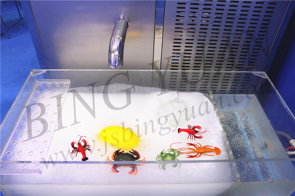 Water Cooling 15T 13.5KW 380V Automatic Ice Maker Machine