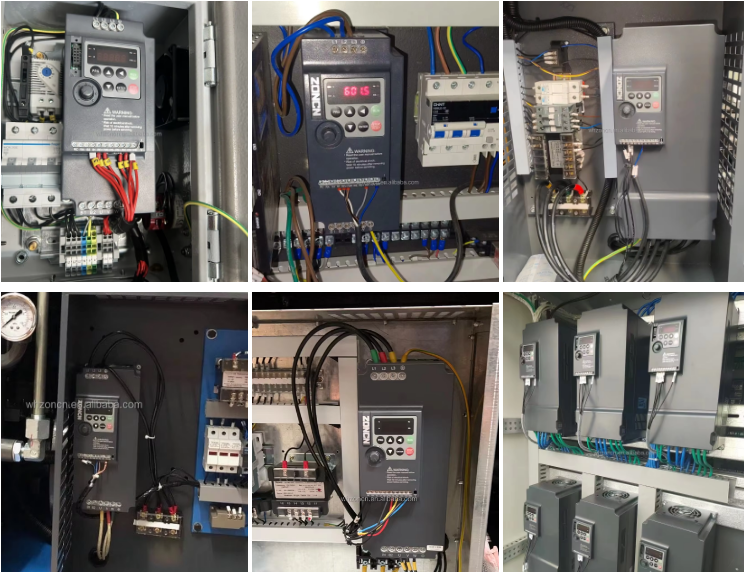 VFD Inverter 7.5kw 380v Frequency Converter 50hz 60hz Motor Speed Controller