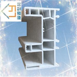 China Durable UPVC Window Profiles Sliding And Casement Window Profiles White Color on sale