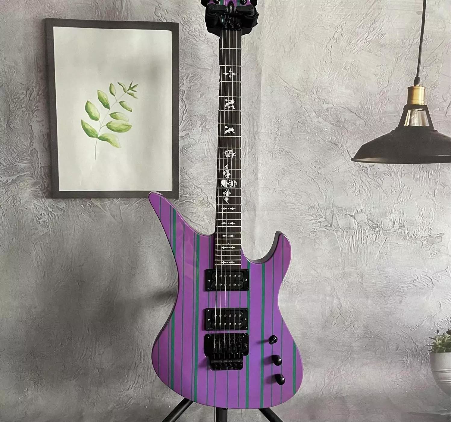 Custom Synyster Gates Solid Body Electric Guitar HPL Fretboard